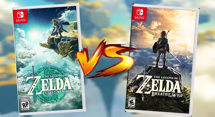 zelda botw vs totk