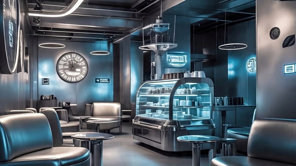 Elegan dan Futuristis: Keunggulan Rumah Kopi Monokrom yang Mempesona