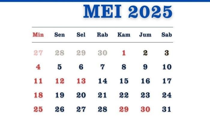 Kapan Libur 12-13 Mei? Ini Dia Daftar Resmi Hari Libur Nasional dari SKB 3 Menteri