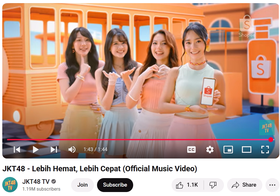 Kolaborasi JKT48 & Shopee: MV "Lebih Hemat Lebih Cepat" Meledak sejak Rilis!