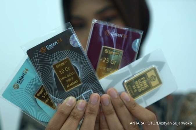 Harga Emas Hari Ini: UBS & Galeri 24 di Pegadaian, Sabtu (19/7)